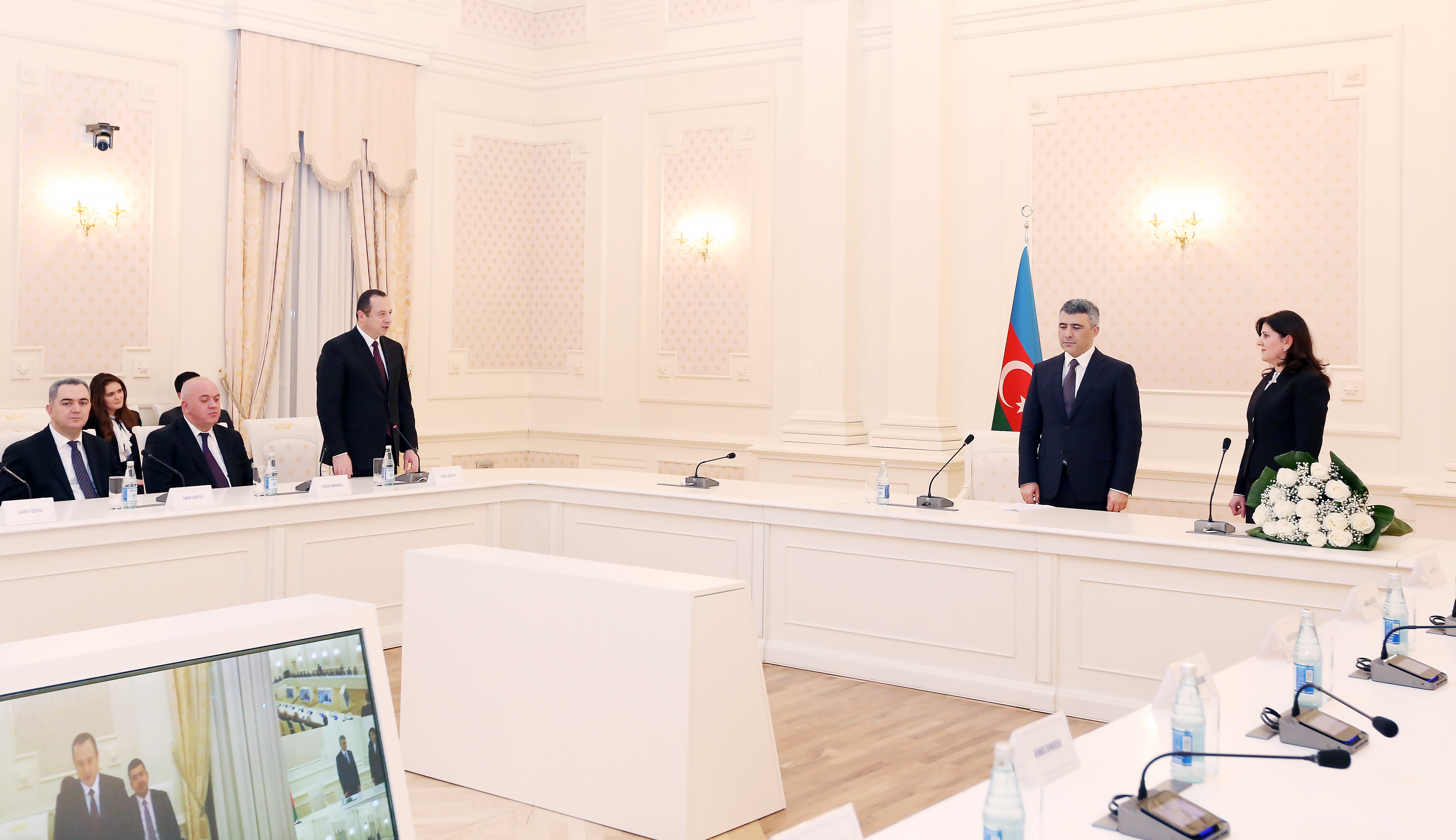 Naxçıvan Ali Məhkəməsinə sədr təyin edilən Aida Hüseynlə görüş keçirildi - FOTO